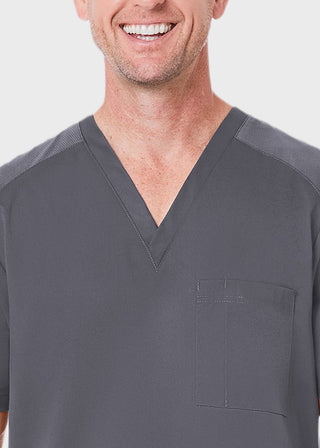 Maevn EON Mens V-neck Mesh Top