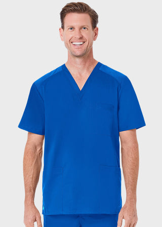 Maevn EON Mens V-neck Mesh Top