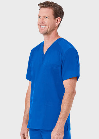 Maevn EON Mens V-neck Mesh Top