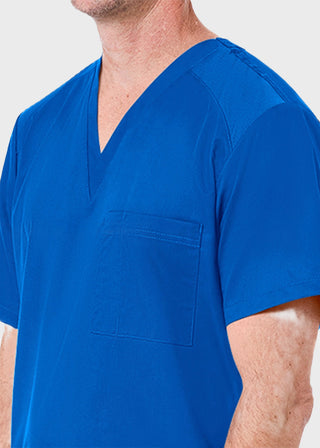 Maevn EON Mens V-neck Mesh Top