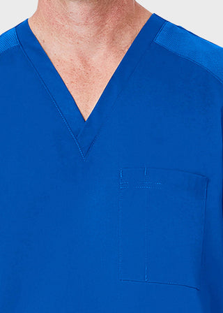 Maevn EON Mens V-neck Mesh Top