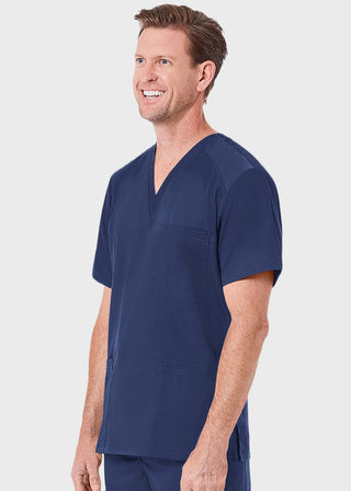 Maevn EON Mens V-neck Mesh Top