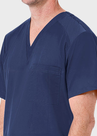 Maevn EON Mens V-neck Mesh Top