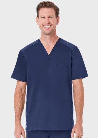 Maevn EON Mens V-neck Mesh Top
