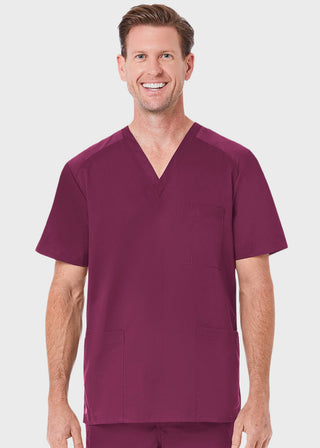 Maevn EON Mens V-neck Mesh Top