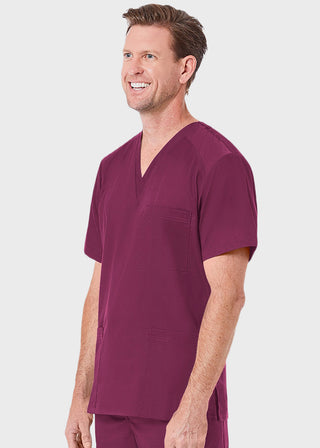 Maevn EON Mens V-neck Mesh Top