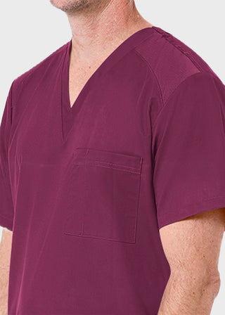 Maevn EON Mens V-neck Mesh Top