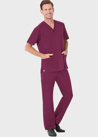 Maevn EON Mens V-neck Mesh Top