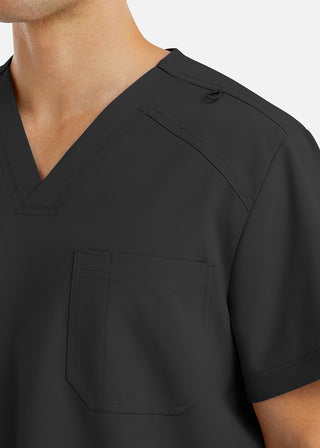 Maevn Momentum Men's Chest Pocket V-Neck Scrub Top