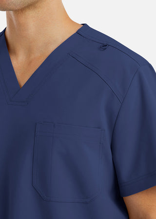 Maevn Momentum Men's Chest Pocket V-Neck Scrub Top