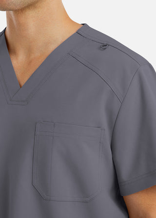 Maevn Momentum Men's Chest Pocket V-Neck Scrub Top