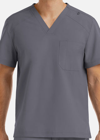 Maevn Momentum Men's Chest Pocket V-Neck Scrub Top