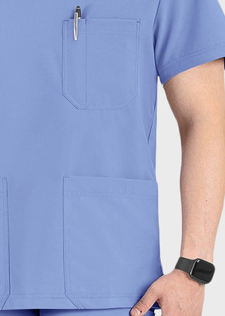 Maevn Momentum Men's Pocket V-Neck Scrub Top