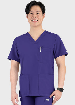 Maevn Momentum Men's Pocket V-Neck Scrub Top