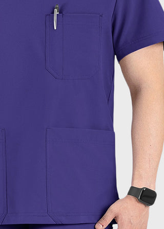 Maevn Momentum Men's Pocket V-Neck Scrub Top