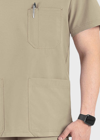 Maevn Momentum Men's Pocket V-Neck Scrub Top