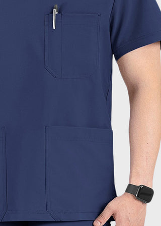 Maevn Momentum Men's Pocket V-Neck Scrub Top