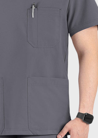 Maevn Momentum Men's Pocket V-Neck Scrub Top