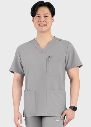 Maevn Momentum Men's Pocket V-Neck Scrub Top
