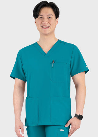 Maevn Momentum Men's Pocket V-Neck Scrub Top