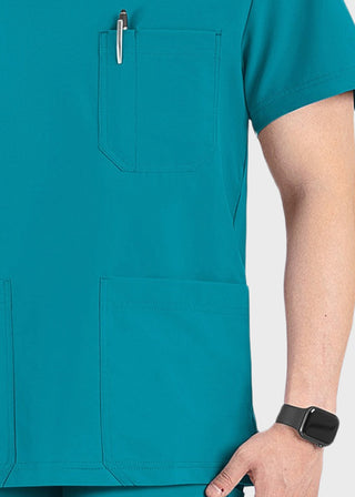 Maevn Momentum Men's Pocket V-Neck Scrub Top