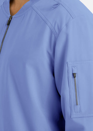 Maevn Momentum Men's Front Zip Warm Up Scrub Jacket