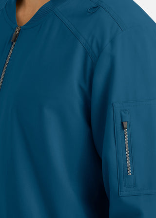 Maevn Momentum Men's Front Zip Warm Up Scrub Jacket