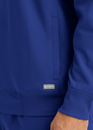 Maevn Momentum Men's Front Zip Warm Up Scrub Jacket