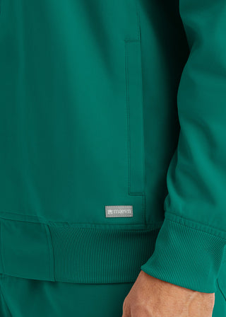 Maevn Momentum Men's Front Zip Warm Up Scrub Jacket