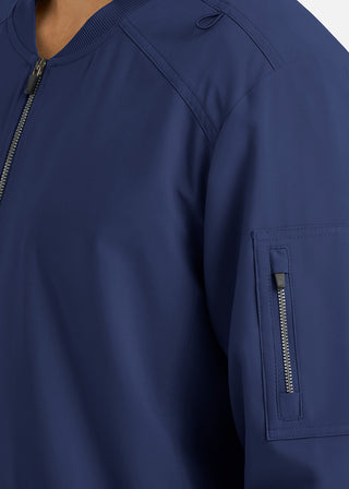 Maevn Momentum Men's Front Zip Warm Up Scrub Jacket