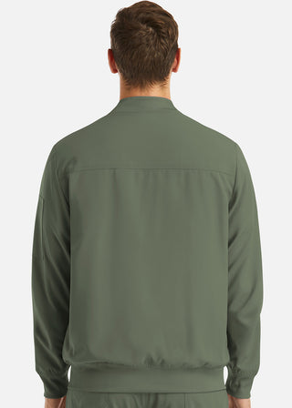 Maevn Momentum Men's Front Zip Warm Up Scrub Jacket