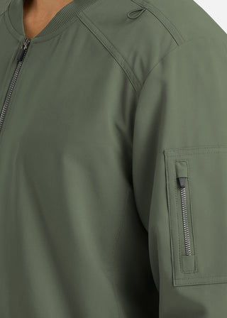 Maevn Momentum Men's Front Zip Warm Up Scrub Jacket