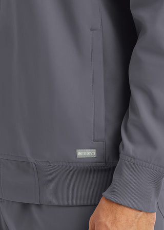 Maevn Momentum Men's Front Zip Warm Up Scrub Jacket