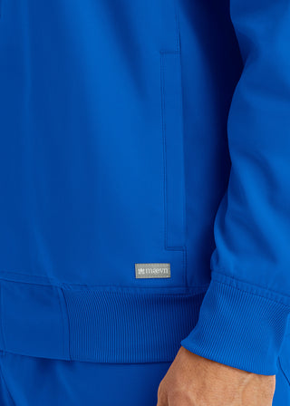 Maevn Momentum Men's Front Zip Warm Up Scrub Jacket