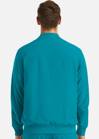 Maevn Momentum Men's Front Zip Warm Up Scrub Jacket