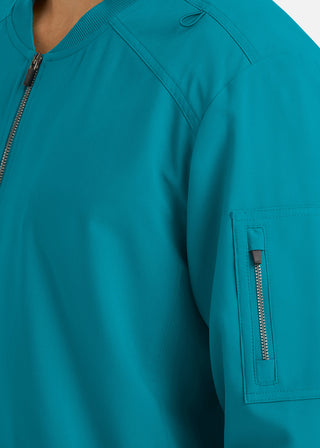 Maevn Momentum Men's Front Zip Warm Up Scrub Jacket