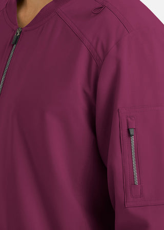 Maevn Momentum Men's Front Zip Warm Up Scrub Jacket