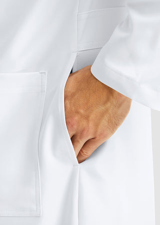 Maevn Momentum Lab Coat Men's Notch Collar Lab Coat