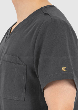 Maevn Matrix Men's Contrast Piping V-Neck Top