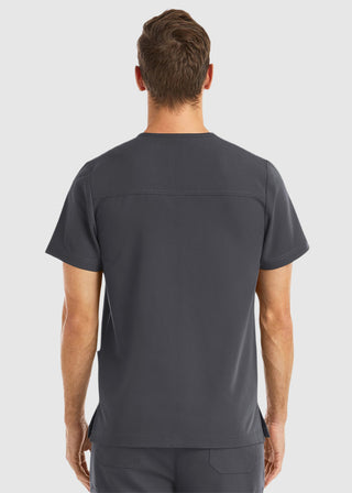 Maevn Men's Three Pocket V-Neck Scrub Top