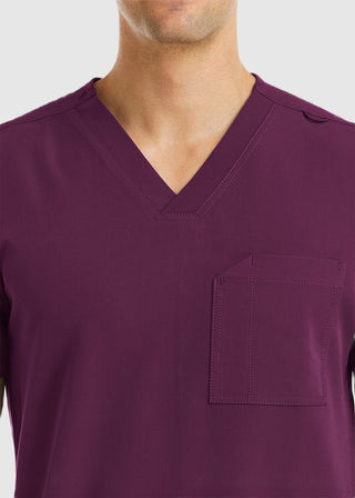 Maevn Men's Three Pocket V-Neck Scrub Top