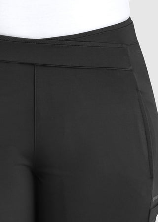 Maevn Women's Mid Rise Tapered Pant