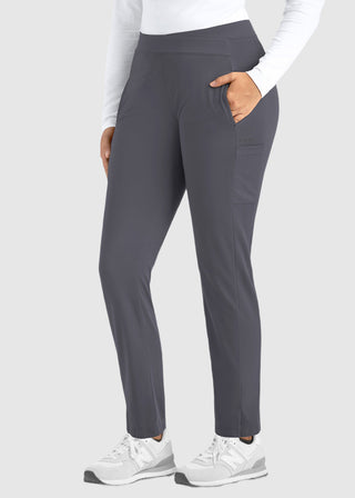 Maevn Women's Mid Rise Tapered Pant