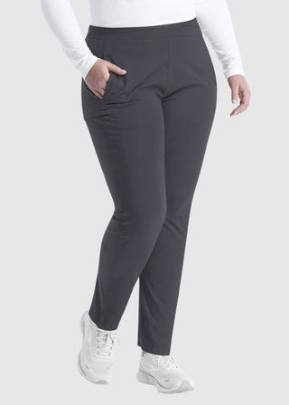 Maevn Women's Mid Rise Tapered Pant