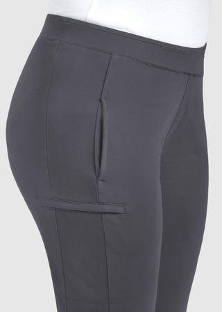 Maevn Women's Mid Rise Tapered Pant