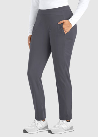 Maevn Women's Mid Rise Tapered Pant