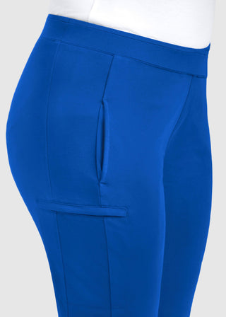 Maevn Women's Mid Rise Tapered Pant