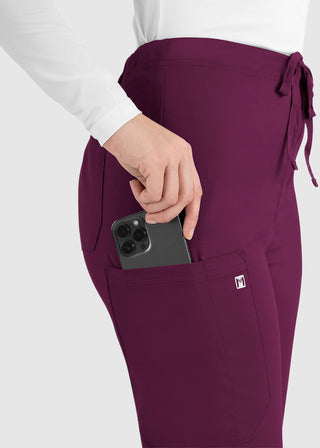 Maevn Matrix Basic Unisex Tapered Leg Scrub Petite Pant