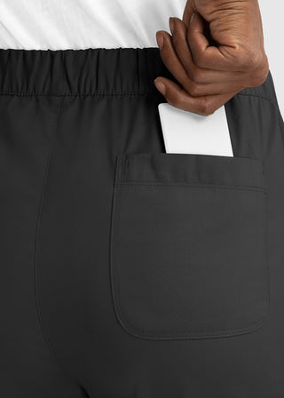 Maevn Matrix Women's Drawstring Elastic Waistband Cargo Scrub Pants