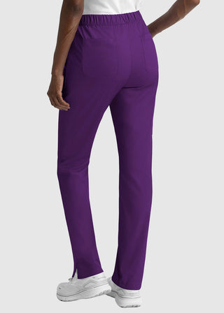 Maevn Matrix Women's Drawstring Elastic Waistband Cargo Scrub Pants